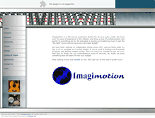 Tablet Screenshot of imagimotion.com